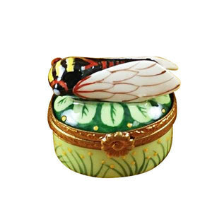 Mini Insect On Oval Limoges Box by Rochard™-Limoges Box-Rochard-Top Notch Gift Shop