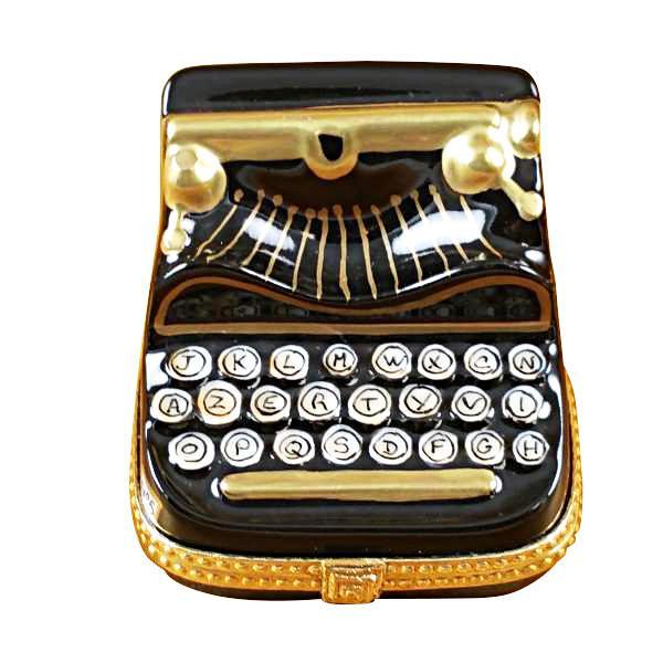 Typewriter Limoges Box by Rochard™-Limoges Box-Rochard-Top Notch Gift Shop