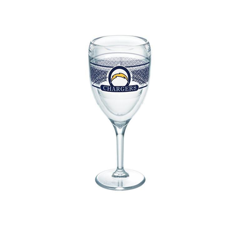 Los Angeles Chargers 9 oz. Tervis Wine Glass - (Set of 2)-Wine Glass-Tervis-Top Notch Gift Shop