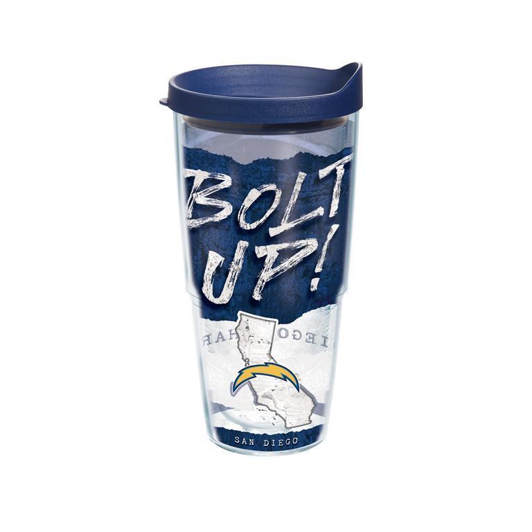 Los Angeles Chargers Statement 24 oz. Tervis Tumbler with Lid