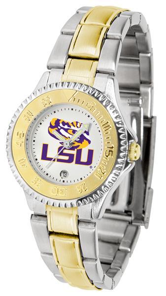 Louisiana State Tigers Ladies Competitor Two-Tone Band Watch-Watch-Suntime-Top Notch Gift Shop