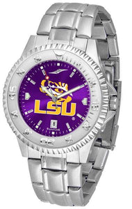 Louisiana State Tigers Competitor AnoChrome - Steel Band Watch-Watch-Suntime-Top Notch Gift Shop