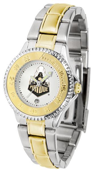 Purdue Boilermakers Ladies Competitor Two-Tone Band Watch-Watch-Suntime-Top Notch Gift Shop