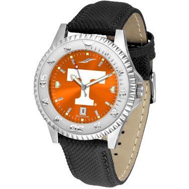 Tennessee Volunteers Competitor AnoChrome - Poly/Leather Band Watch-Watch-Suntime-Top Notch Gift Shop