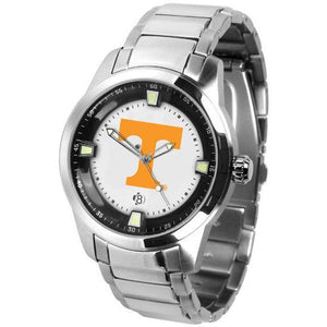 Tennessee Volunteers Men's Titan Stainless Steel Band Watch-Watch-Suntime-Top Notch Gift Shop
