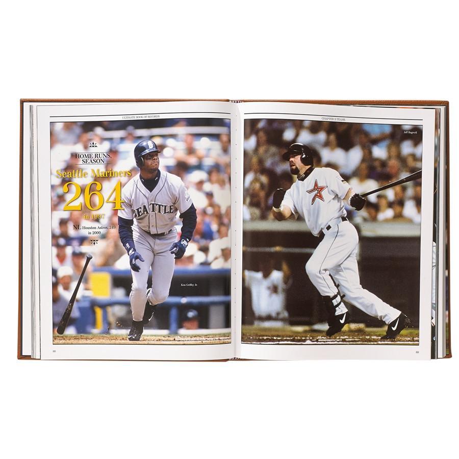 The Major League Baseball Ultimate Book of Records - Leather Bound-Book-Graphic Image, Inc.-Top Notch Gift Shop