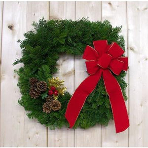 Times Square Christmas Wreath - 22"-Wreath-Rockdale Wreaths-Top Notch Gift Shop