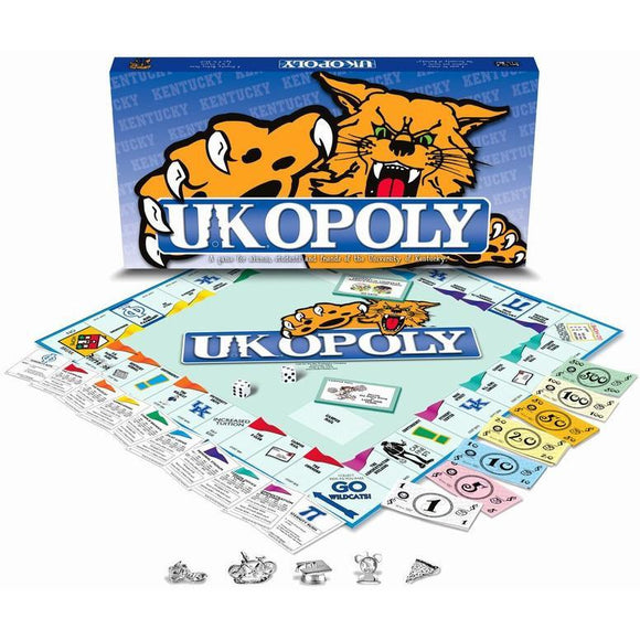 U.K.-opoly - University of Kentucky Monopoly Game-Game-Late For The Sky-Top Notch Gift Shop