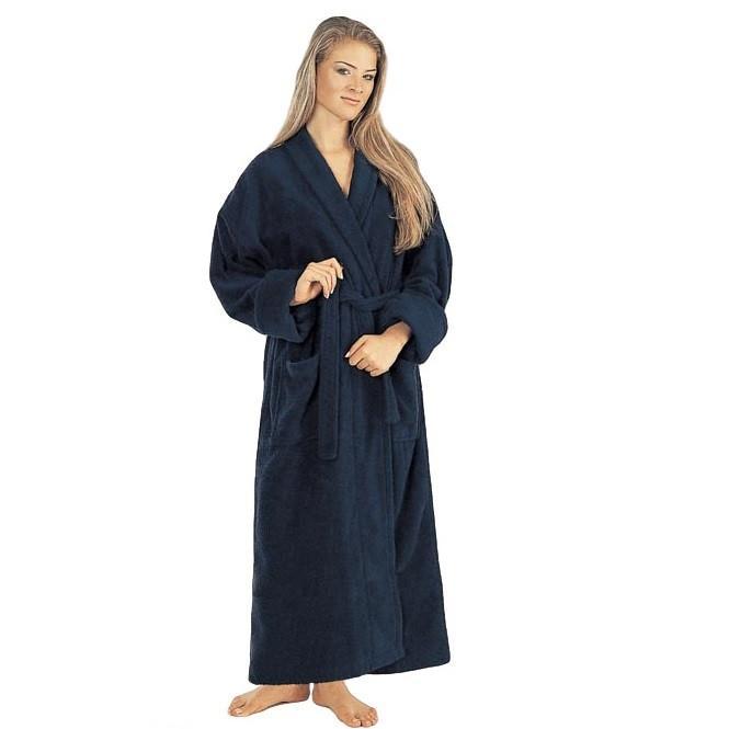 Women's Turkish Terrycloth Full Length Bathrobe-Bathrobe-ARUS-Top Notch Gift Shop