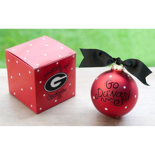 University of Georgia Christmas Ornament-Ornament-Coton Colors-Top Notch Gift Shop