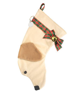 Yellow Lab Christmas Stocking-Holiday Stocking-Hearth Hounds-Top Notch Gift Shop