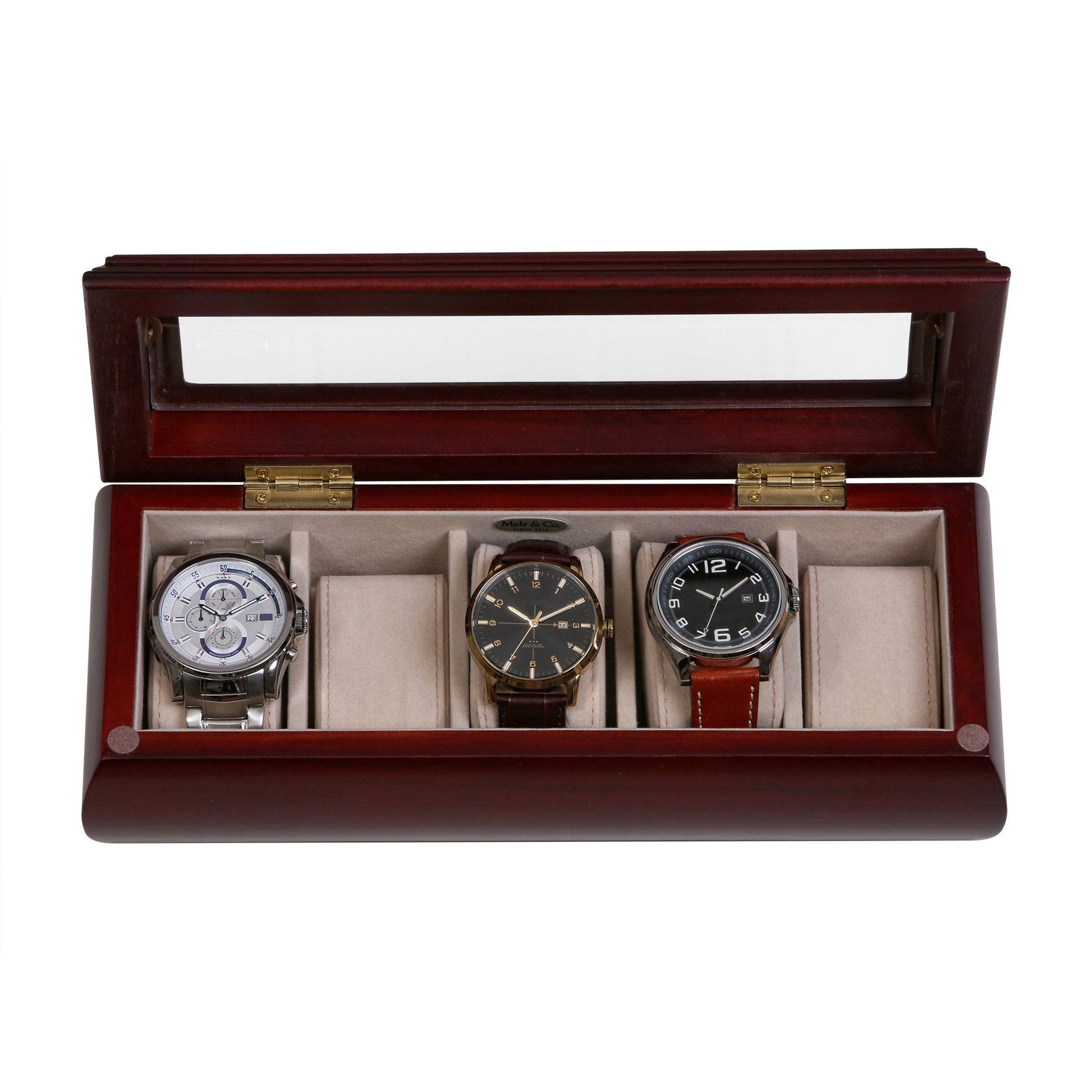 Emery Mens Watch Box-Watch Box-Mele & Co.-Top Notch Gift Shop