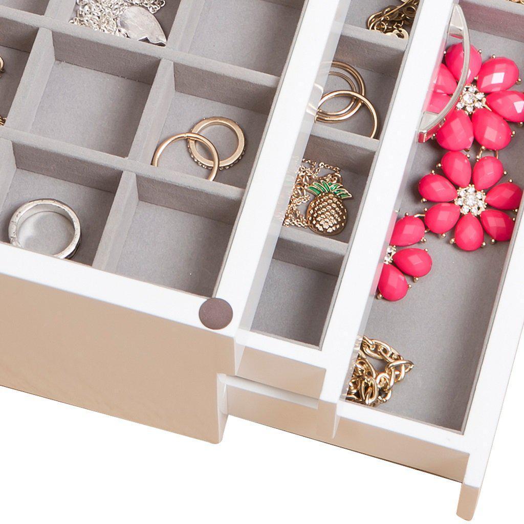 Liza Wooden Jewelry Box-Jewelry Box-Mele & Co.-Top Notch Gift Shop