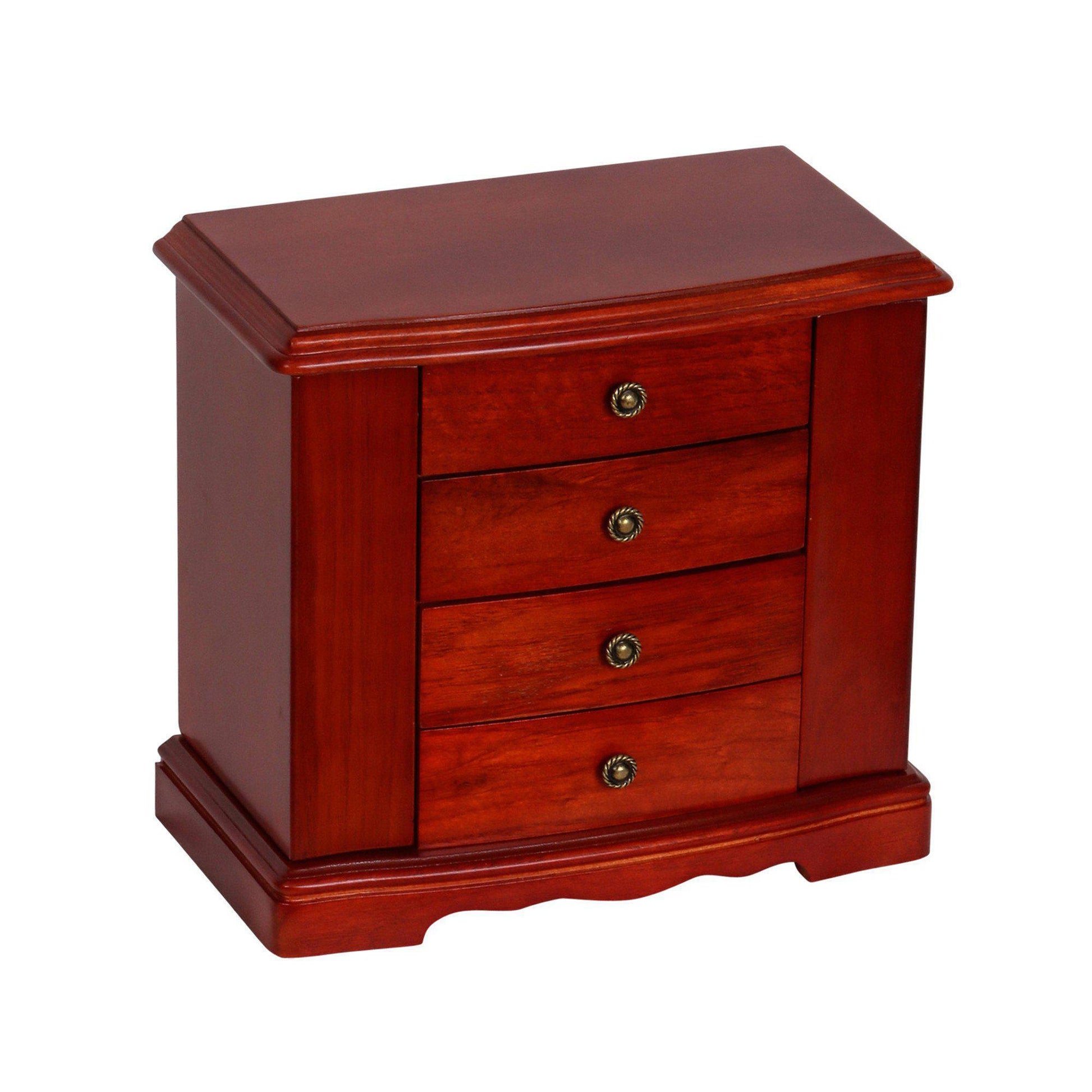 Harmony - Jewelry Box in Cherry-Jewelry Box-Mele & Co.-Top Notch Gift Shop