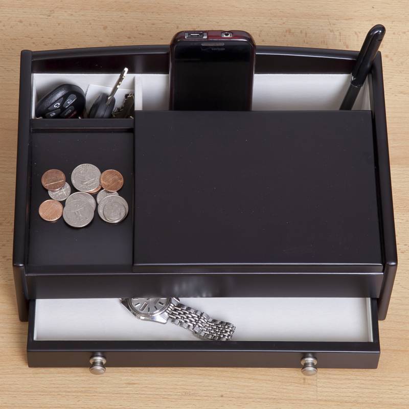 Kent Men's Valet Jewelry Box-Jewelry Box-Mele & Co.-Top Notch Gift Shop