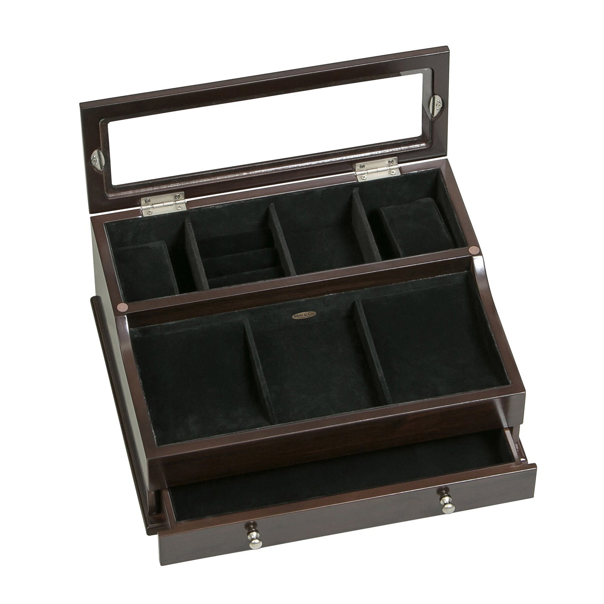 Hampden Mens Jewelry Box-Jewelry Box-Mele & Co.-Top Notch Gift Shop