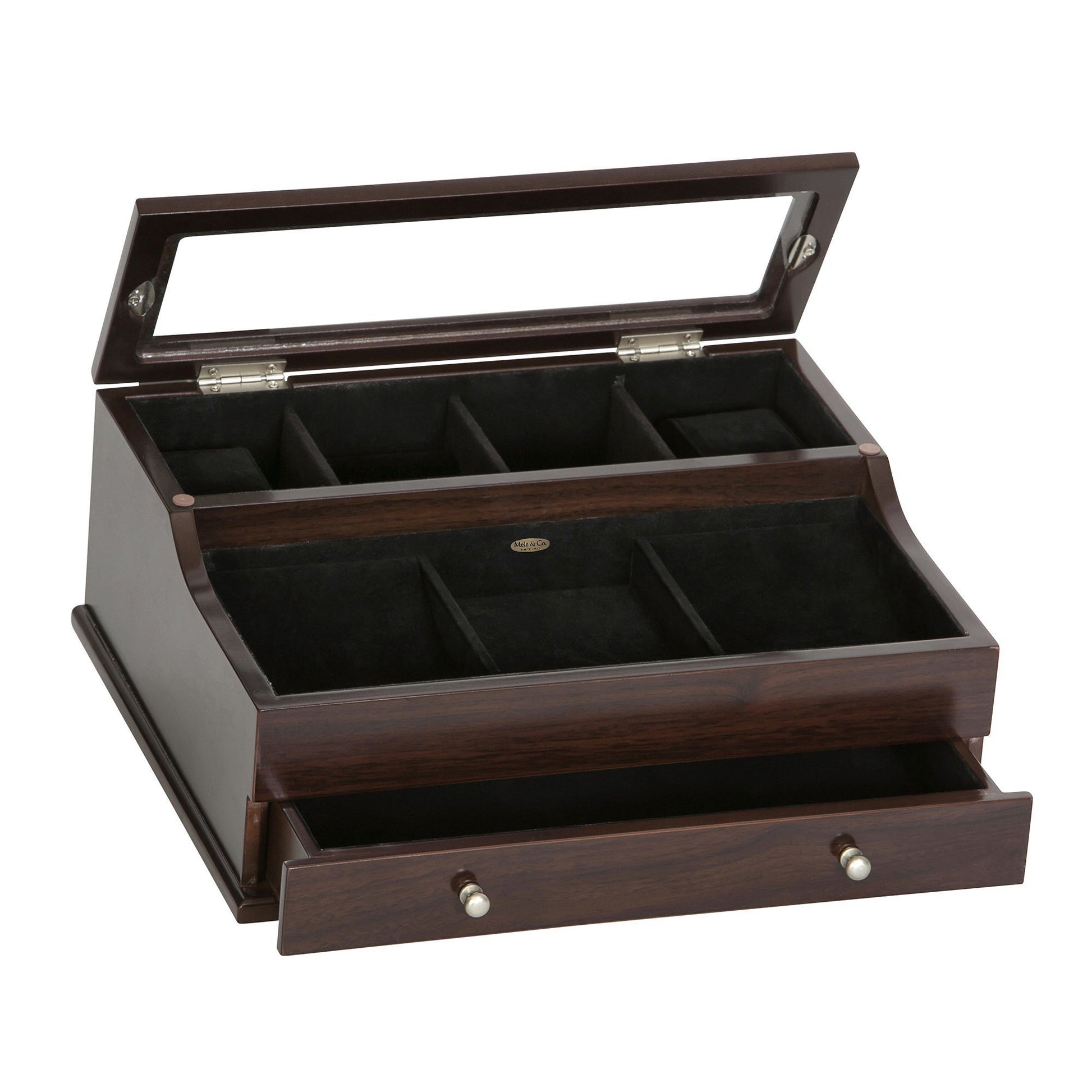 Hampden Mens Jewelry Box-Jewelry Box-Mele & Co.-Top Notch Gift Shop