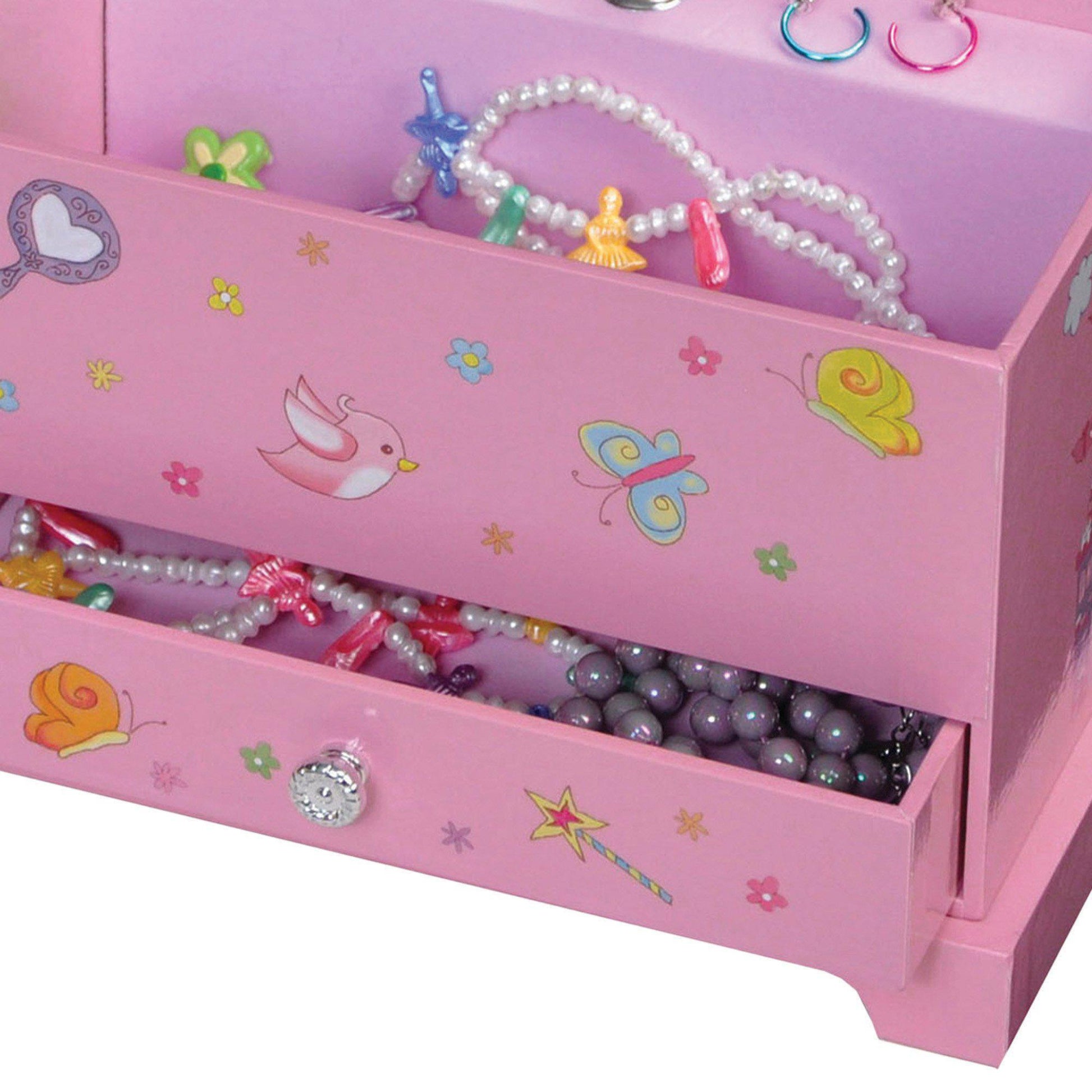 Kerri Girl's Musical Ballerina Jewelry Box-Jewelry Box-Mele & Co.-Top Notch Gift Shop