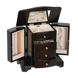 Dane Wooden Jewelry Box in Java Finish-Jewelry Box-Mele & Co.-Top Notch Gift Shop