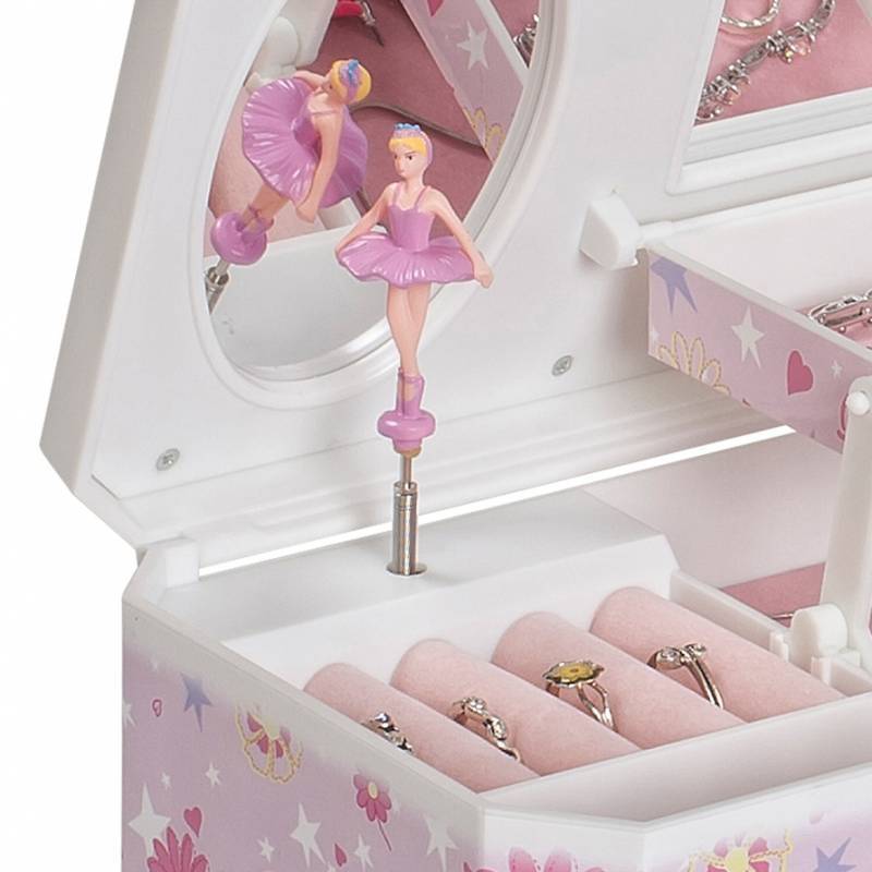 Hayley Musical Ballerina Jewelry Box-Jewelry Box-Mele & Co.-Top Notch Gift Shop