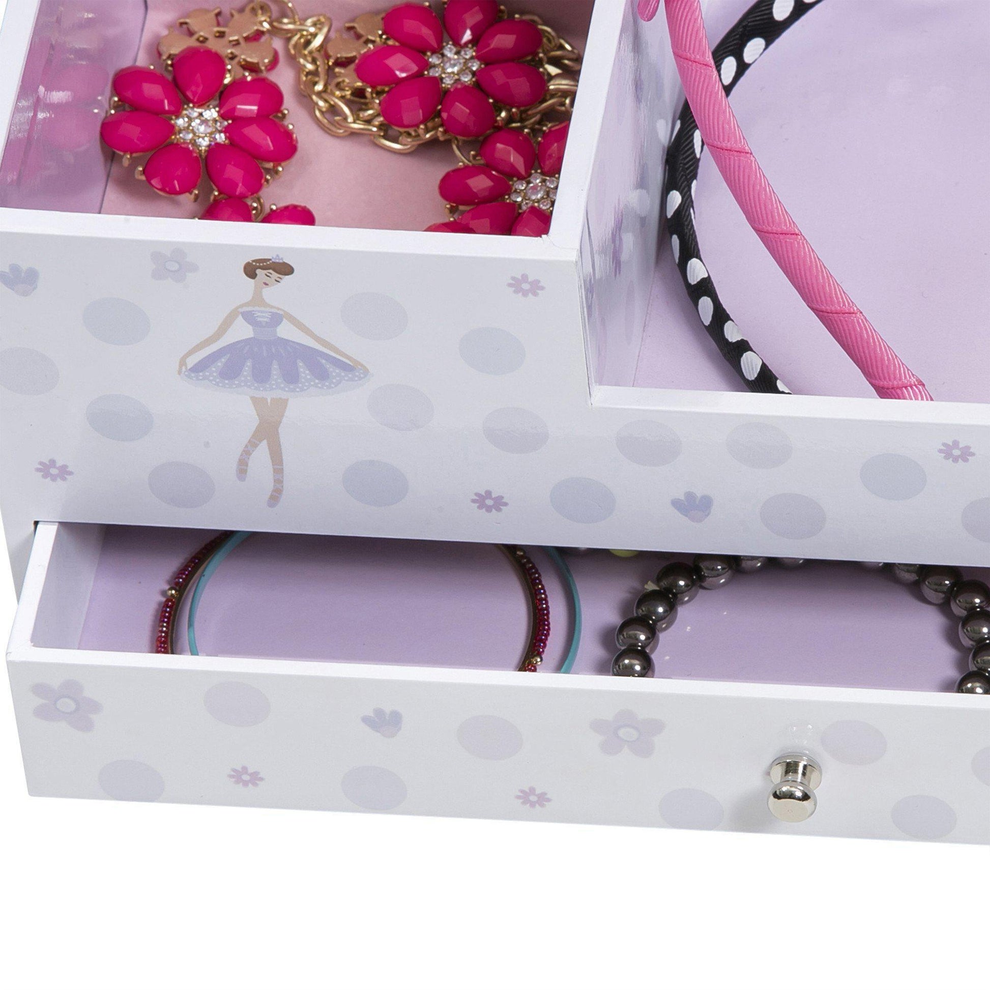 Bethany Girl's Musical Ballerina Jewelry Box & Organizer-Jewelry Box-Mele & Co.-Top Notch Gift Shop