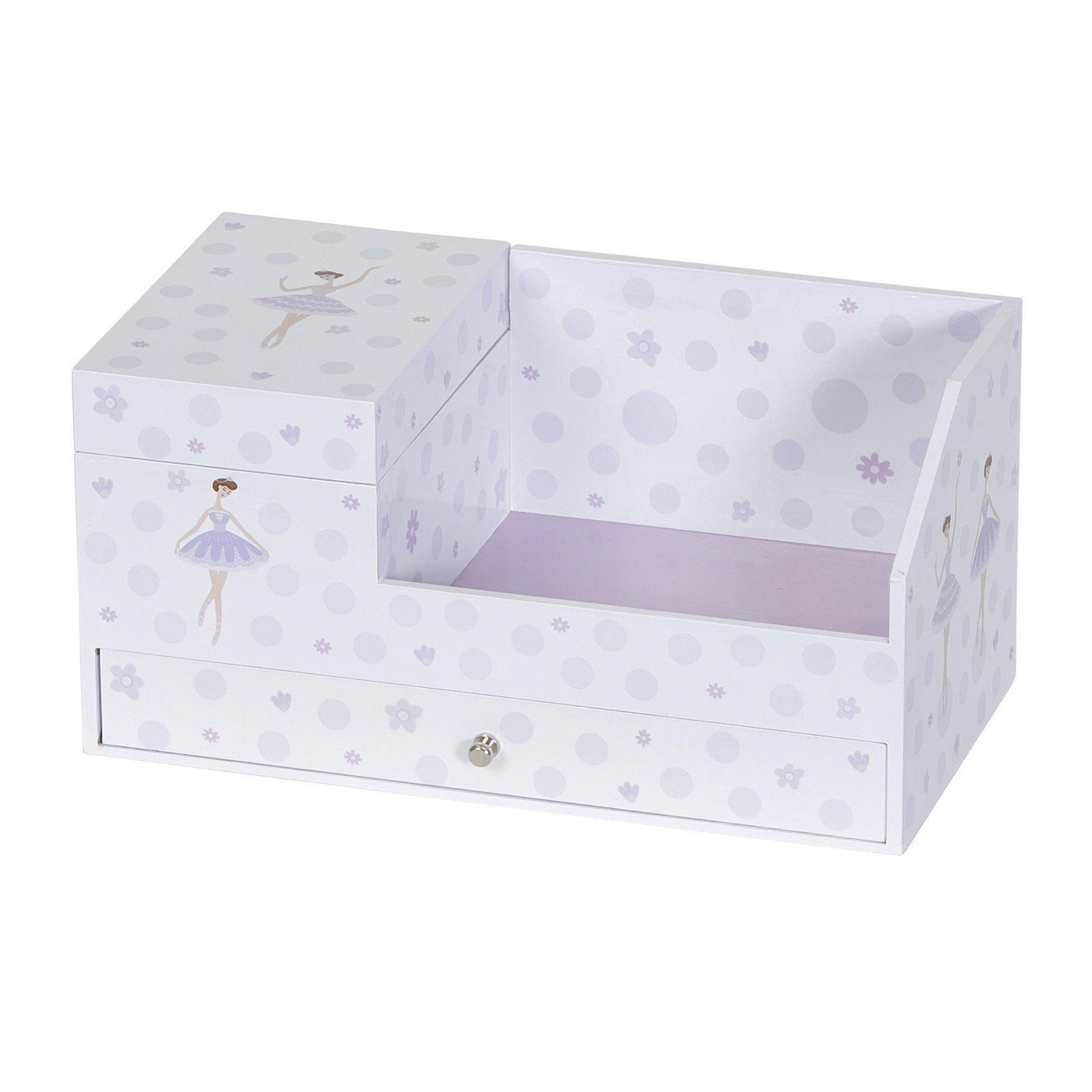 Bethany Girl's Musical Ballerina Jewelry Box & Organizer-Jewelry Box-Mele & Co.-Top Notch Gift Shop