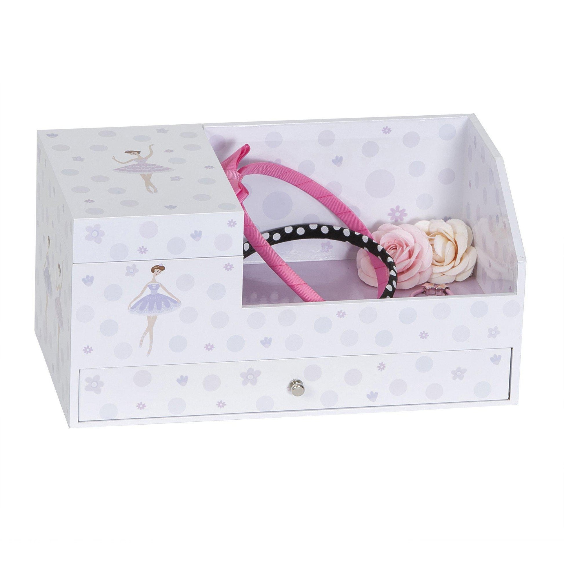 Bethany Girl's Musical Ballerina Jewelry Box & Organizer-Jewelry Box-Mele & Co.-Top Notch Gift Shop