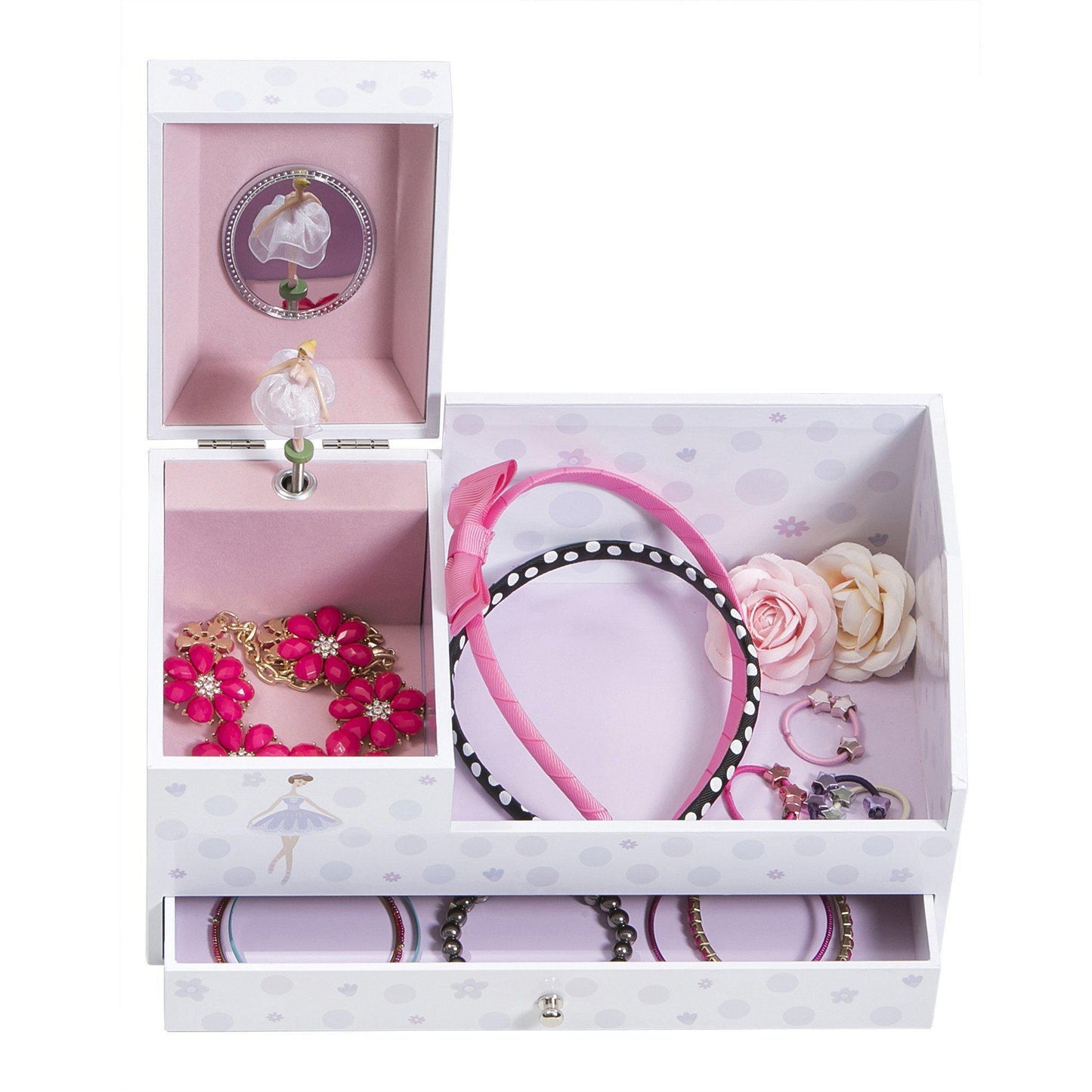 Bethany Girl's Musical Ballerina Jewelry Box & Organizer-Jewelry Box-Mele & Co.-Top Notch Gift Shop