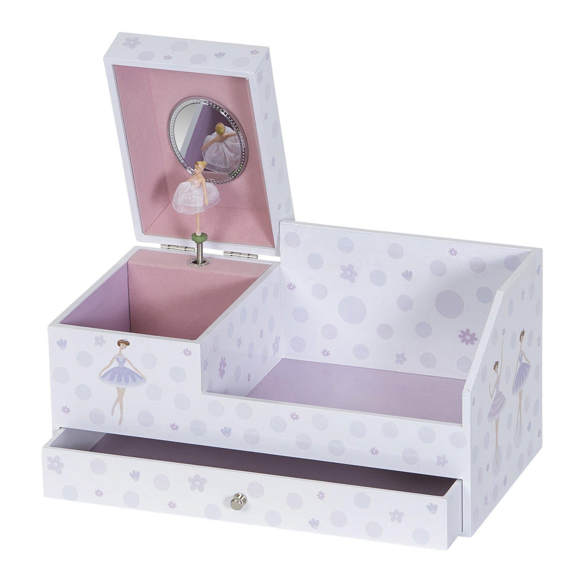 Bethany Girl's Musical Ballerina Jewelry Box & Organizer-Jewelry Box-Mele & Co.-Top Notch Gift Shop