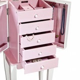 Louisa Girls Jewelry Armoire-Jewelry Box-Mele & Co.-Top Notch Gift Shop