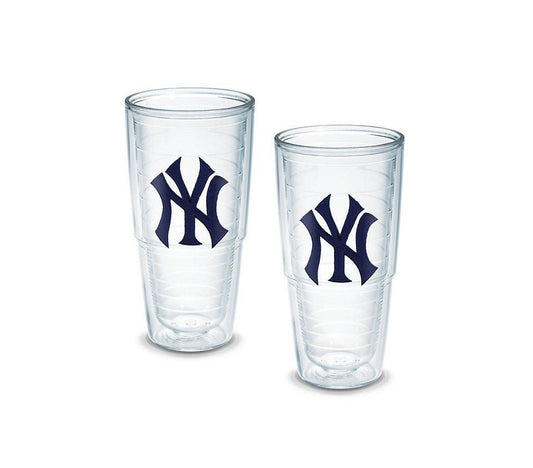 New York Yankees 24 oz. Tervis Tumblers - (Boxed Set of 2)-Tumbler-Tervis-Top Notch Gift Shop