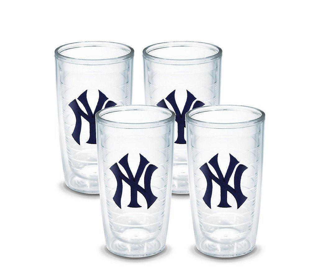 New York Yankees 16 oz. Tervis Tumblers Version 2 - (Boxed Set of 4)-Tumbler-Tervis-Top Notch Gift Shop