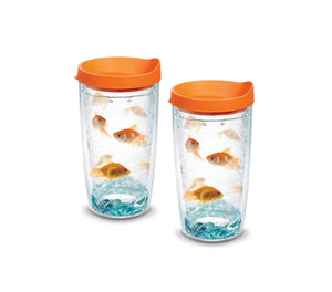 Goldfish 16 oz. Tervis Tumbler with Lid - (Set of 2)-Tumbler-Tervis-Top Notch Gift Shop