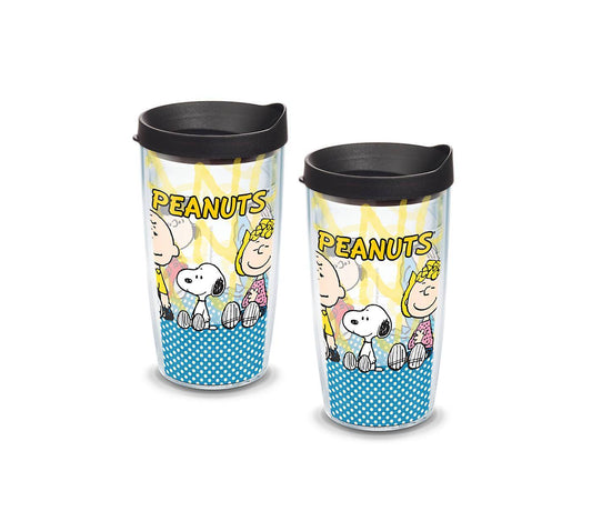 Peanuts Group 16 oz. Tervis Tumbler with Lid - (Set of 2)-Tumbler-Tervis-Top Notch Gift Shop