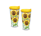 Sunflowers 24 oz. Tervis Tumbler with Lid - (Set of 2)-Tumbler-Tervis-Top Notch Gift Shop