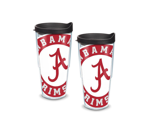 University of Alabama Colossal 24 oz. Tervis Tumbler with Lid - (Set of 2)-Tumbler-Tervis-Top Notch Gift Shop