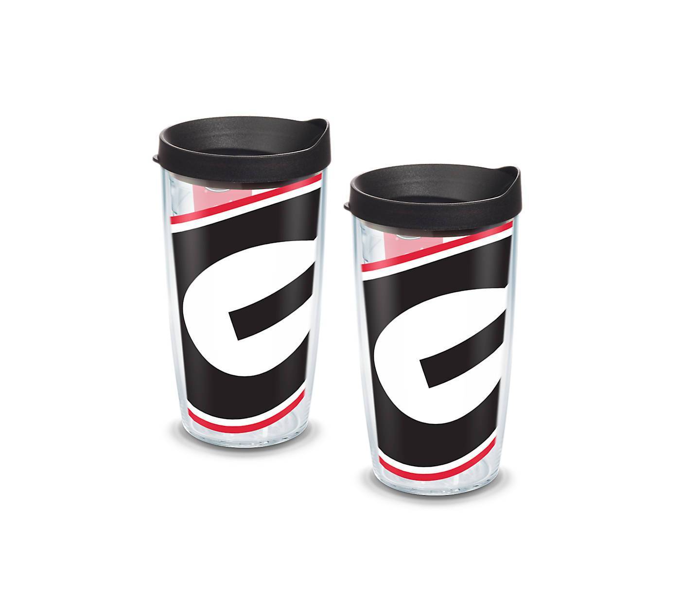 University of Georgia Colossal 16 oz. Tervis Tumbler with Lid - (Set of 2)-Tumbler-Tervis-Top Notch Gift Shop