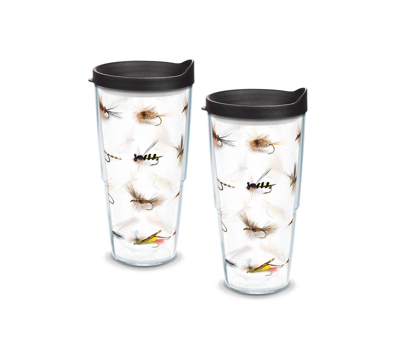 Fish Flies 24 oz. Tervis Tumbler with Lid - (Set of 2)-Tumbler-Tervis-Top Notch Gift Shop