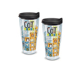 Cat Periodic Table 24 oz. Tervis Tumbler with Lid - (Set of 2)-Tumbler-Tervis-Top Notch Gift Shop