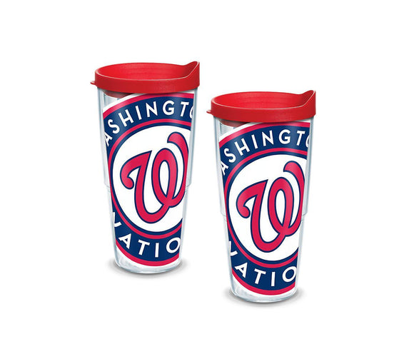 Washington Nationals Colossal 24 oz. Tervis Tumbler with Lid - (Set of 2)-Tumbler-Tervis-Top Notch Gift Shop