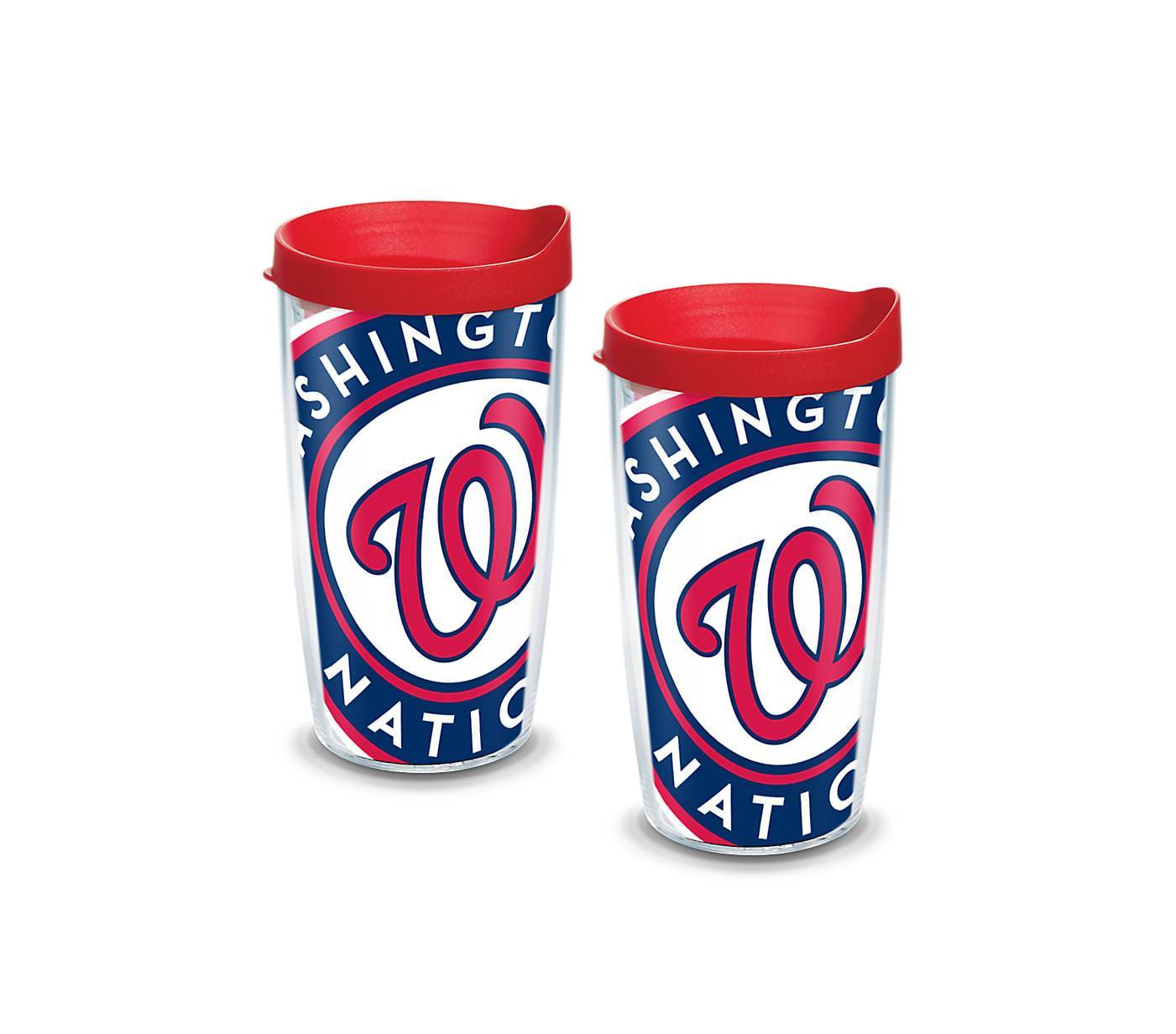 Washington Nationals Colossal 16 oz. Tervis Tumbler with Lid - (Set of 2)-Tumbler-Tervis-Top Notch Gift Shop