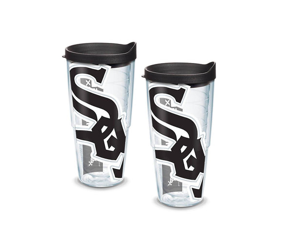 Chicago White Sox Colossal 24 oz. Tervis Tumbler with Lid - (Set of 2)-Tumbler-Tervis-Top Notch Gift Shop