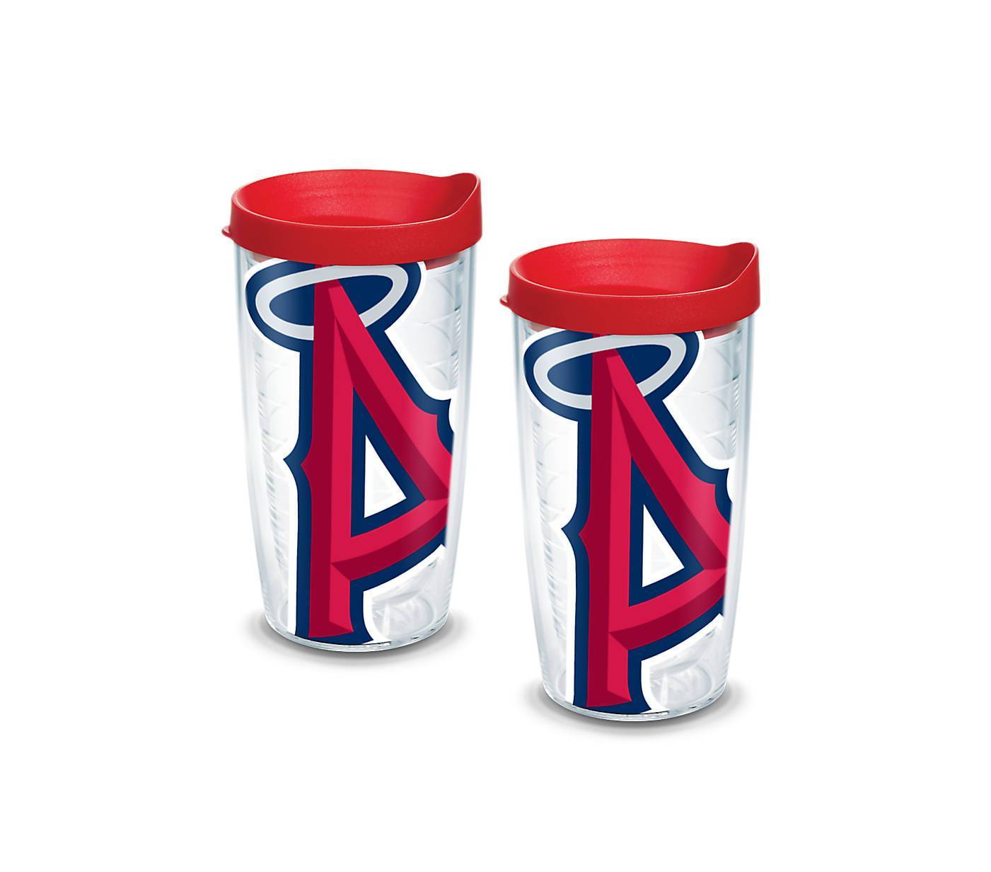 Los Angeles Angels Colossal 16 oz. Tervis Tumbler with Lid - (Set of 2)-Tumbler-Tervis-Top Notch Gift Shop