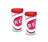 Cincinnati Reds Colossal 16 oz. Tervis Tumbler with Lid - (Set of 2)-Tumbler-Tervis-Top Notch Gift Shop