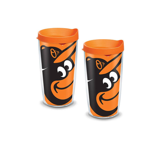 Baltimore Orioles Colossal 16 oz. Tervis Tumbler with Lid - (Set of 2)-Tumbler-Tervis-Top Notch Gift Shop