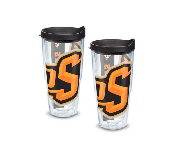 Oklahoma State University Colossal 24 oz. Tervis Tumbler with Lid - (Set of 2)-Tumbler-Tervis-Top Notch Gift Shop