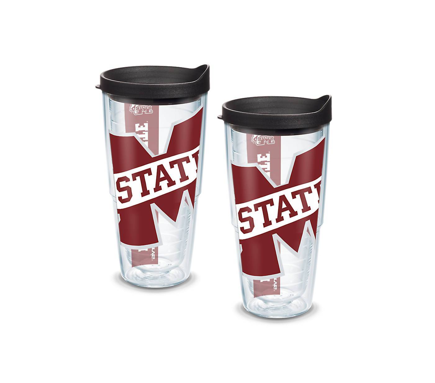 Mississippi State University Colossal 24 oz. Tervis Tumbler with Lid - (Set of 2)-Tumbler-Tervis-Top Notch Gift Shop