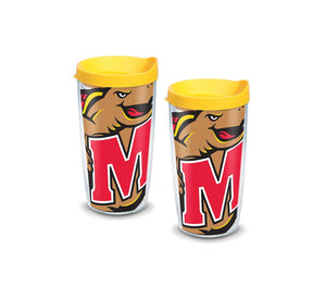 University of Maryland Colossal 16 oz. Tervis Tumbler with Lid - (Set of 2)-Tumbler-Tervis-Top Notch Gift Shop