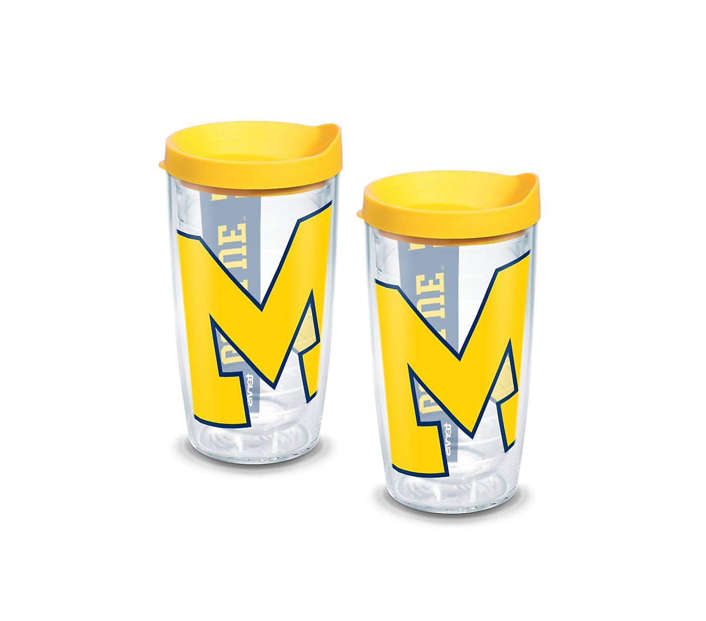 University of Michigan Colossal 16 oz. Tervis Tumbler with Lid - (Set of 2)-Tumbler-Tervis-Top Notch Gift Shop