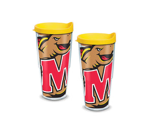 University of Maryland Colossal 24 oz. Tervis Tumbler with Lid - (Set of 2)-Tumbler-Tervis-Top Notch Gift Shop